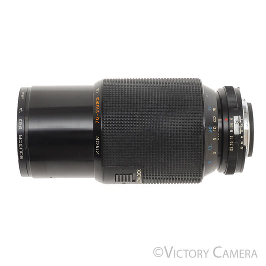 Kiron 70-210mm f4 Zoomlock Lens Nikon AI Version [EXC-] - Victory Camera