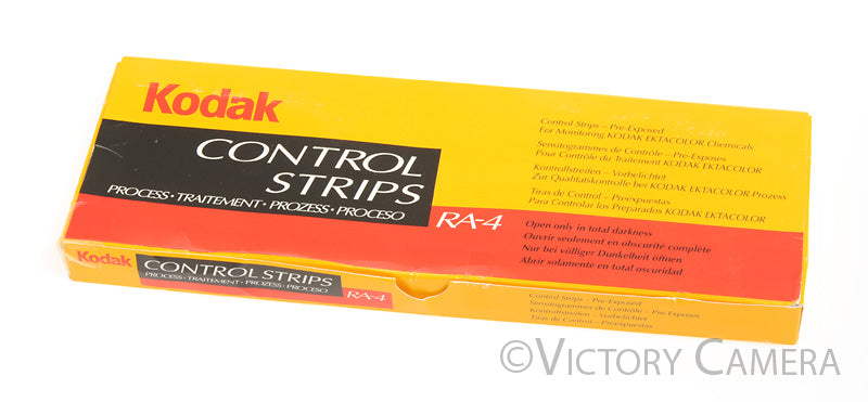 Kodak RA-4 Ektacolor RA Processing Control Strips, 3.5x12&quot; ~30 Strips [EXC] - Victory Camera