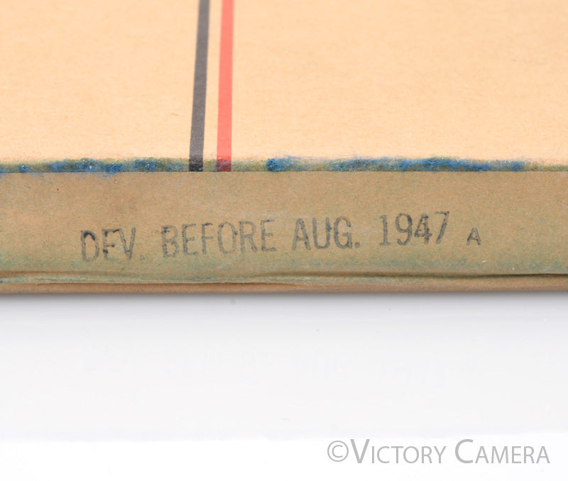 Kodak 5x7 Large Format Ortho Portrait Sheet Film, Unopened -Exp. 1947- [AS-IS] - Victory Camera