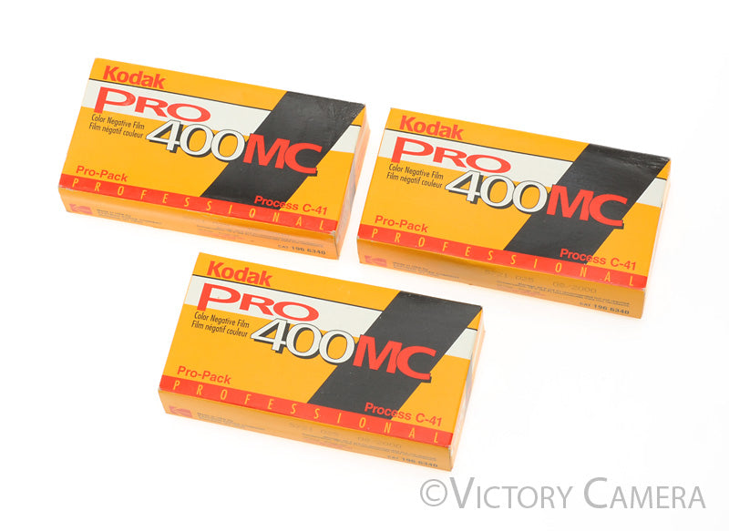 14x Kodak Pro 400MC 120 Medium format Color Negative Film (Exp. 2000) [AS-IS] - Victory Camera