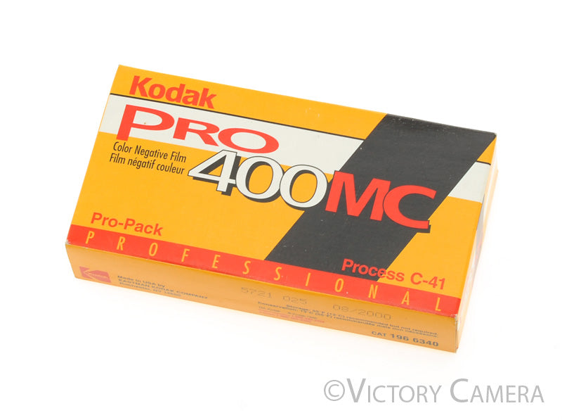 14x Kodak Pro 400MC 120 Medium format Color Negative Film (Exp. 2000) [AS-IS]