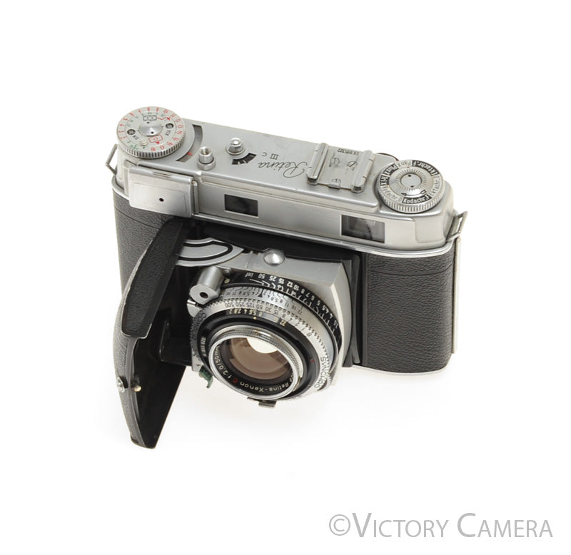 Kodak Retina IIIC Rangefinder Kit w/ 80mm and 35mm Lens [EXC] - Victory Camera