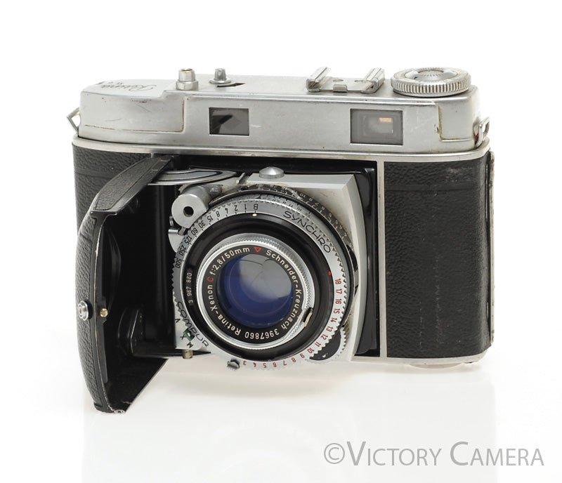 Kodak Retina IIc Rangefinder Folder Camera with Xenon C 50mm f2.8 Lens [BAR] - Victory Camera