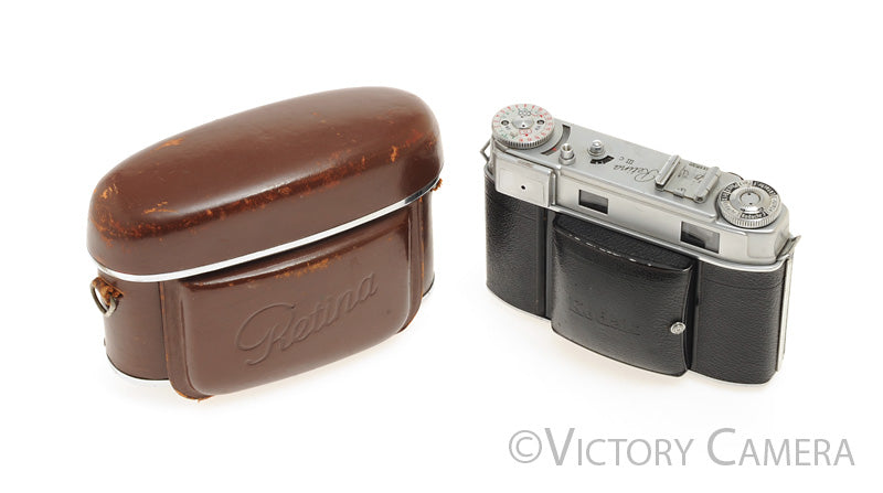 Kodak Retina IIIC Rangefinder Kit w/ 80mm and 35mm Lens [EXC] - Victory Camera