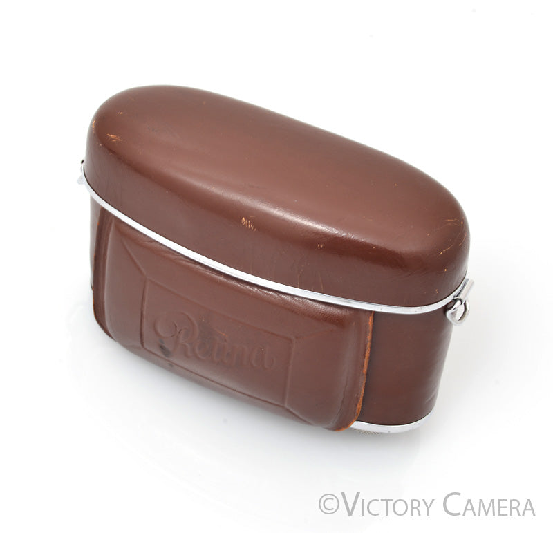 Kodak Retina IIIc III c Brown Leather Ever Ready Case [EXC] - Victory Camera