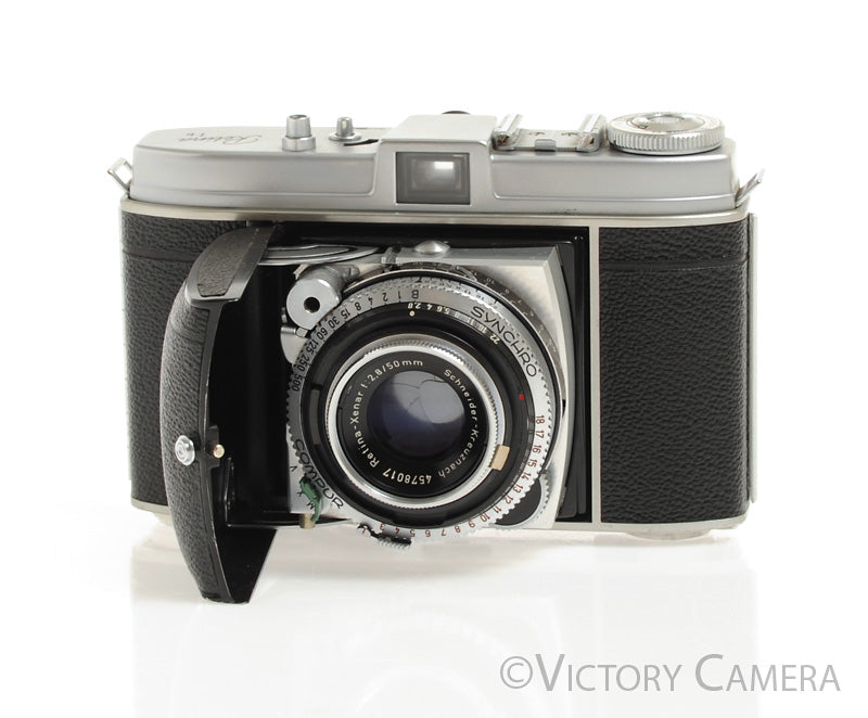 Kodak Retina Ib Chrome 35mm Camera w/ 50mm f2.8 Schneider Xenar Lens  [EXC+] - Victory Camera