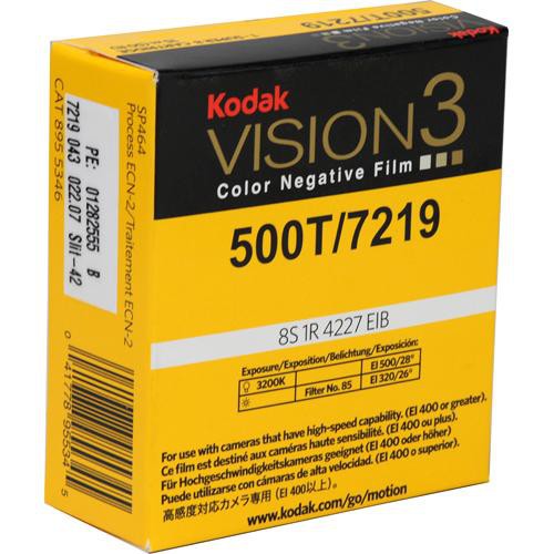 Kodak VISION3 500T Color Negative Film #7219 (Super 8, 50' Roll) - Victory Camera