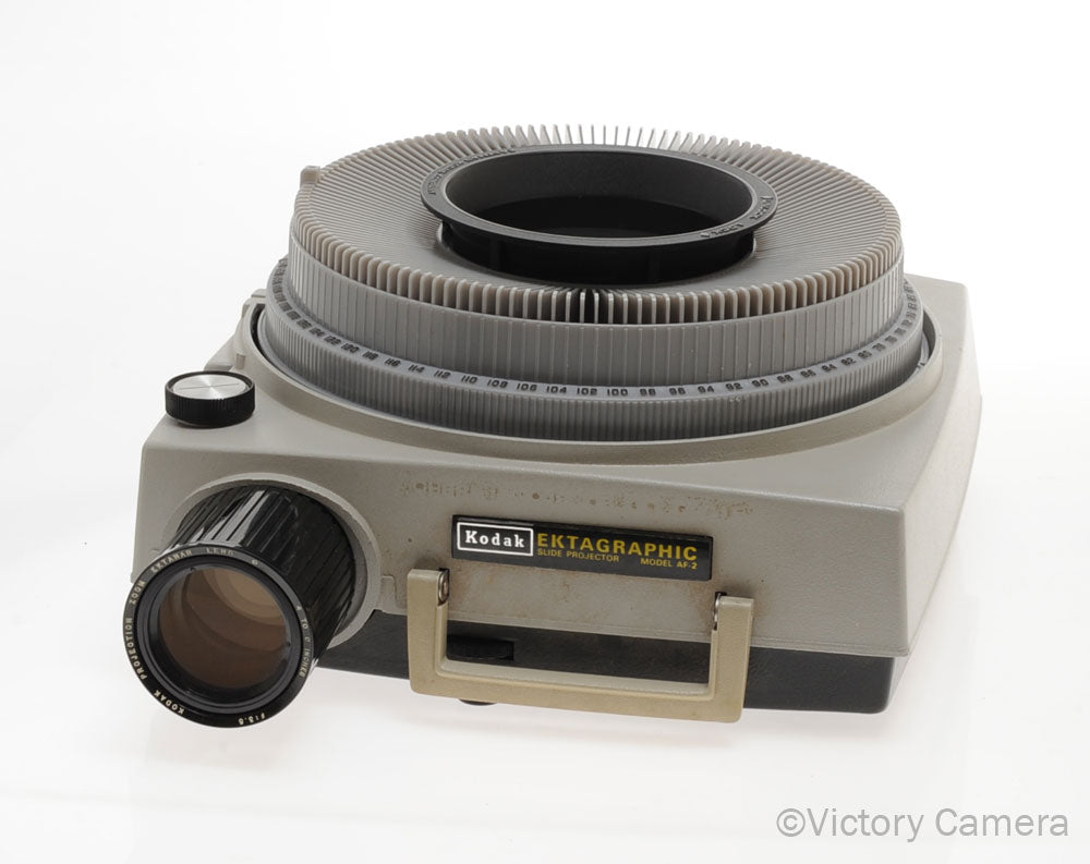 Kodak Ektagraphic Carousel AF-2 Slide Projector [EXC] - Victory Camera