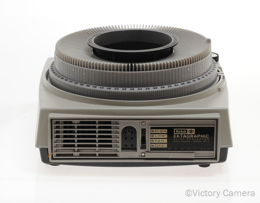 Slide Ektagraphic Kodak AF-2 Projector with Remote Projecor Case