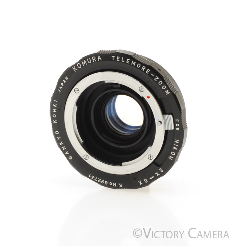 Sankyo Kohi Komura Telemore-Zoom 2x-3x Teleconverter for Nikon -Cool-  [EXC+] - Victory Camera