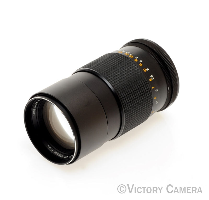 Konica Hexanon AR 135mm f3.2 Telephoto Prime Lens [EXC] - Victory Camera