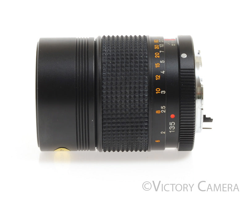Konica Hexanon AR 135mm f3.5 Manual Focus Lens w/ Case [EXC+] - Victory Camera