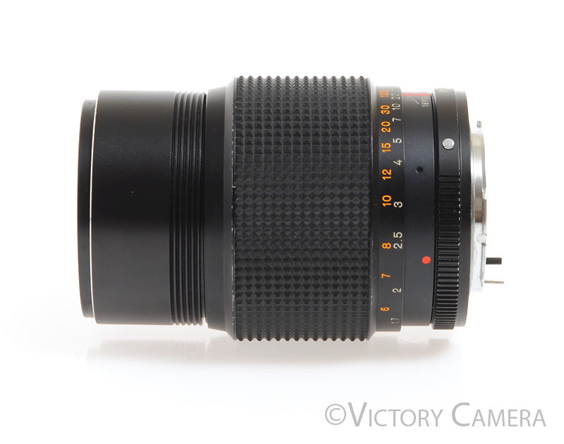 Konica Hexanon AR 135mm f3.5 Manual Focus Lens w/ Case [BAR] - Victory Camera