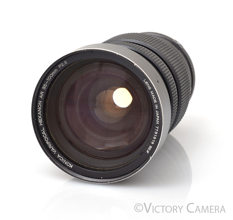 Konica AR Rare 35-100mm f2.8 Hexanon Zoom Lens [GOOD] - Victory Camera