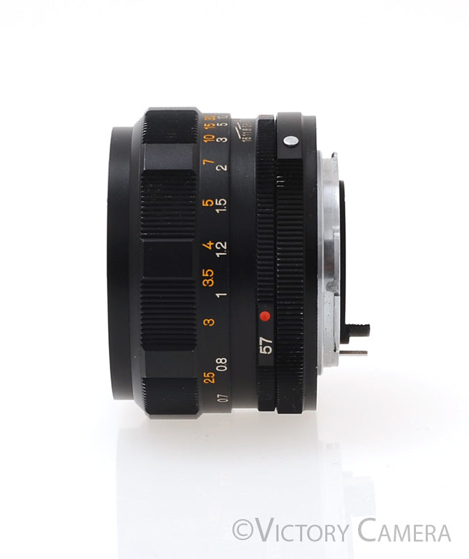 Konica Hexanon 50mm F1.4 AR Mount Prime Lens [EXC+] - Victory Camera