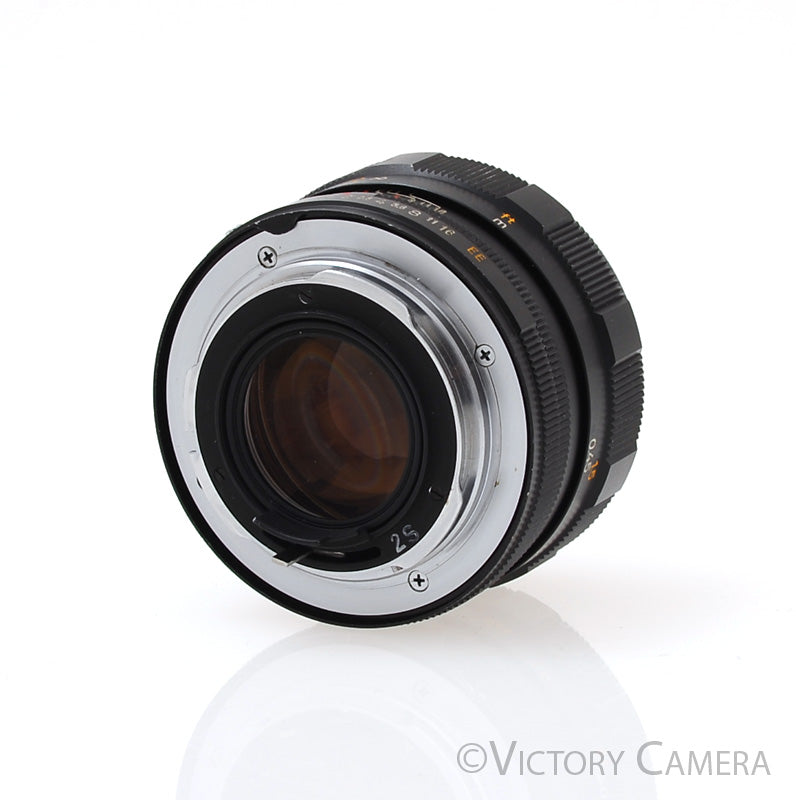 Konica Hexanon 50mm F1.4 AR Mount Prime Lens [EXC+] - Victory Camera