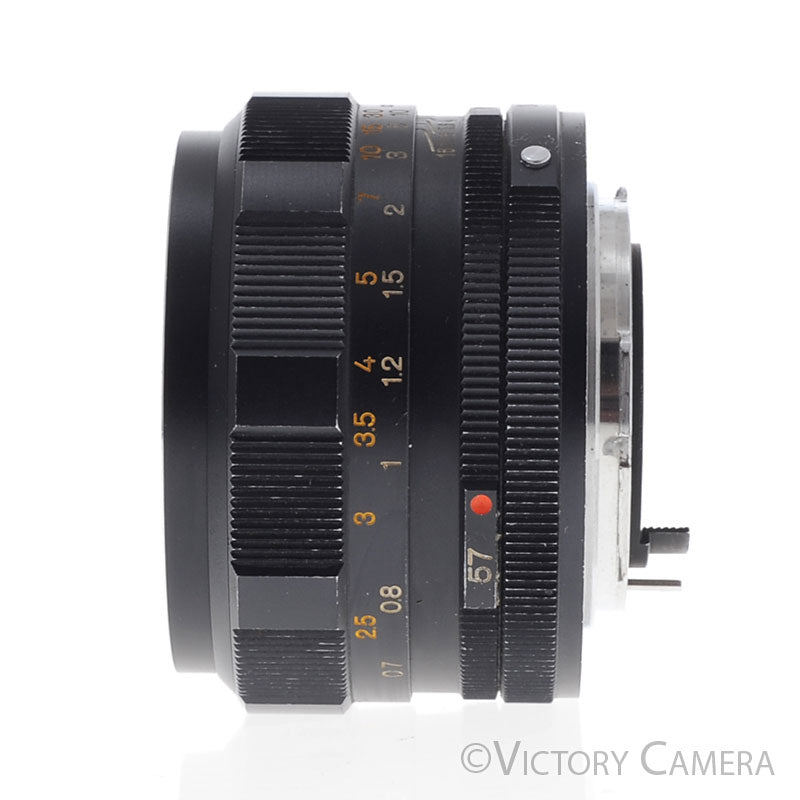 Konica Hexanon 57mm f1.4 AR Mount Prime Lens [EXC] - Victory Camera