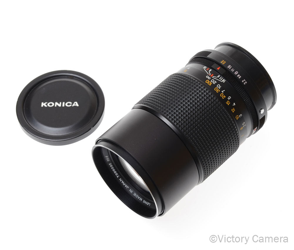 Konica Hexanon AR 135mm f3.2 Telephoto Prime Lens [EXC+] image 1