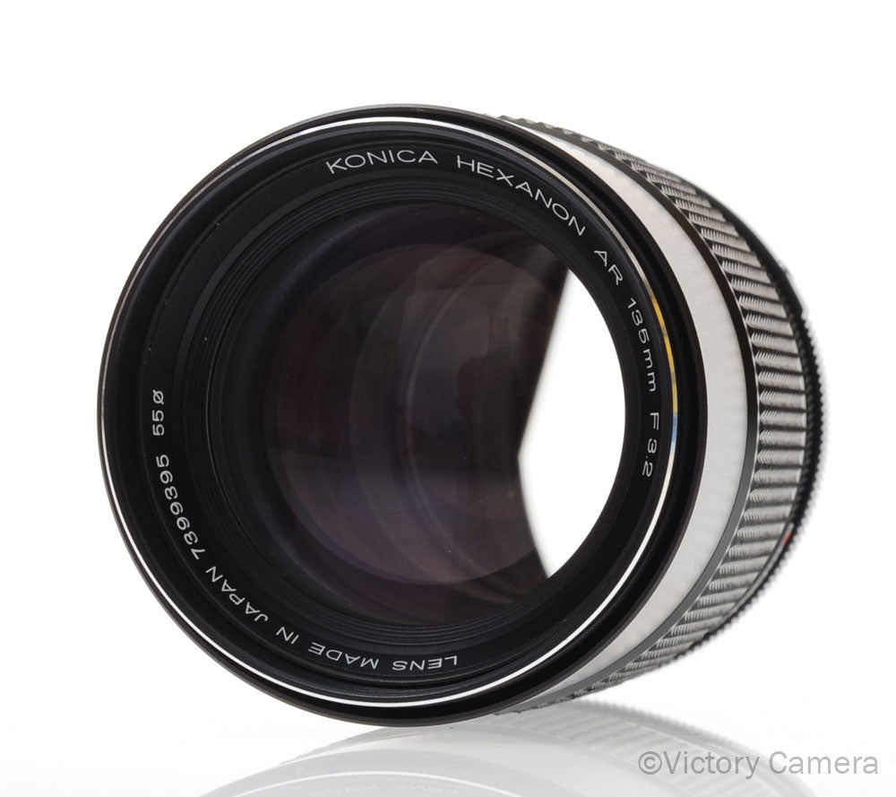 Konica Hexanon AR 135mm f3.2 Telephoto Prime Lens [EXC+] image 2