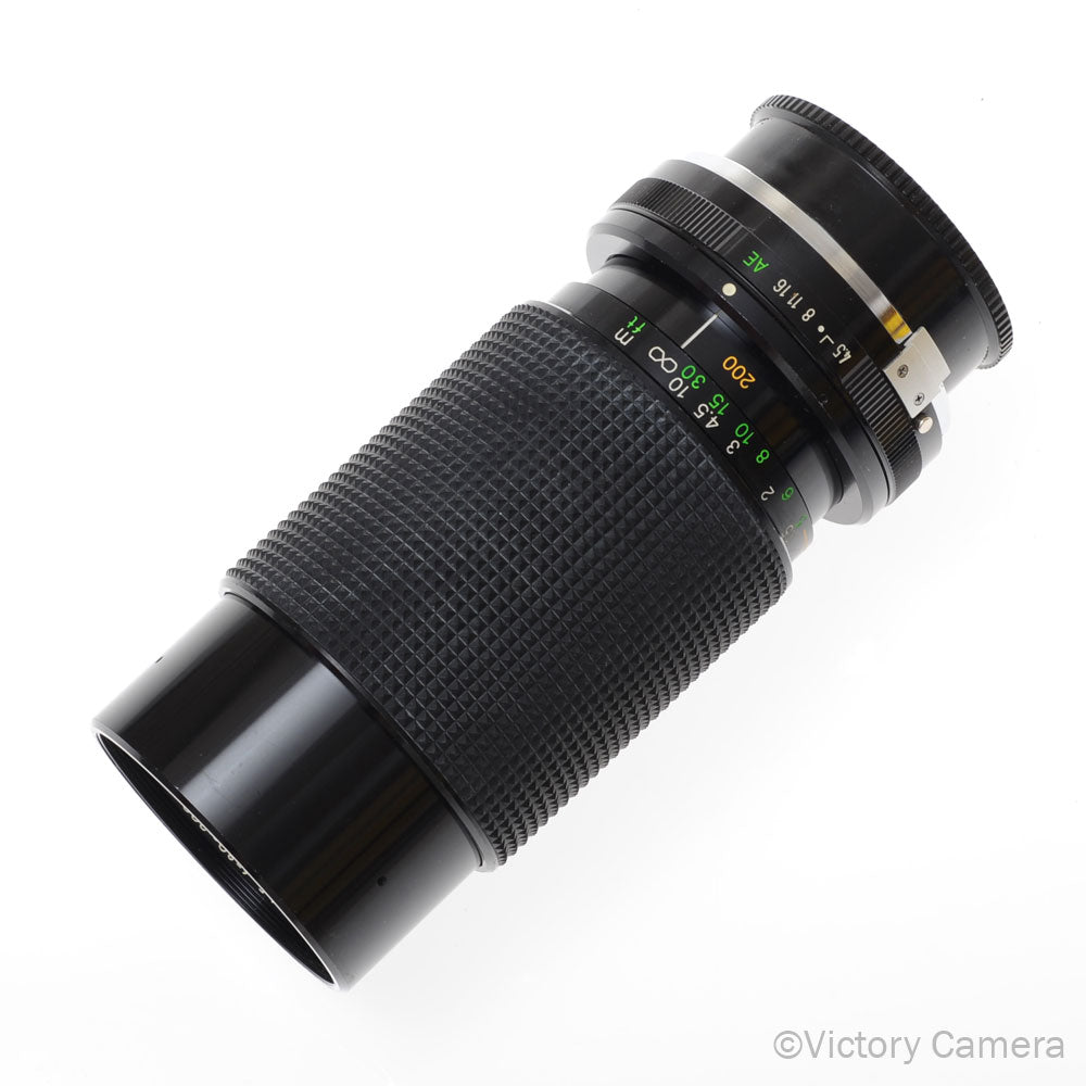 Deitz MC Auto Zoom Macro 80-200mm f4.5 Lens for Konica AR Mount [EXC] image 1