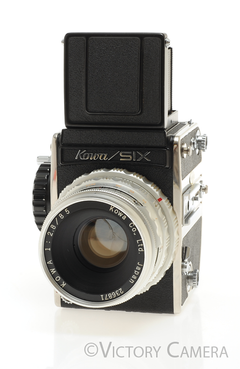 フィルムカメラ KOWA SIX MM 85mm KOWA SIX MM + 85/2.8 フィルムカメラ 中判 – にっしんカメラ