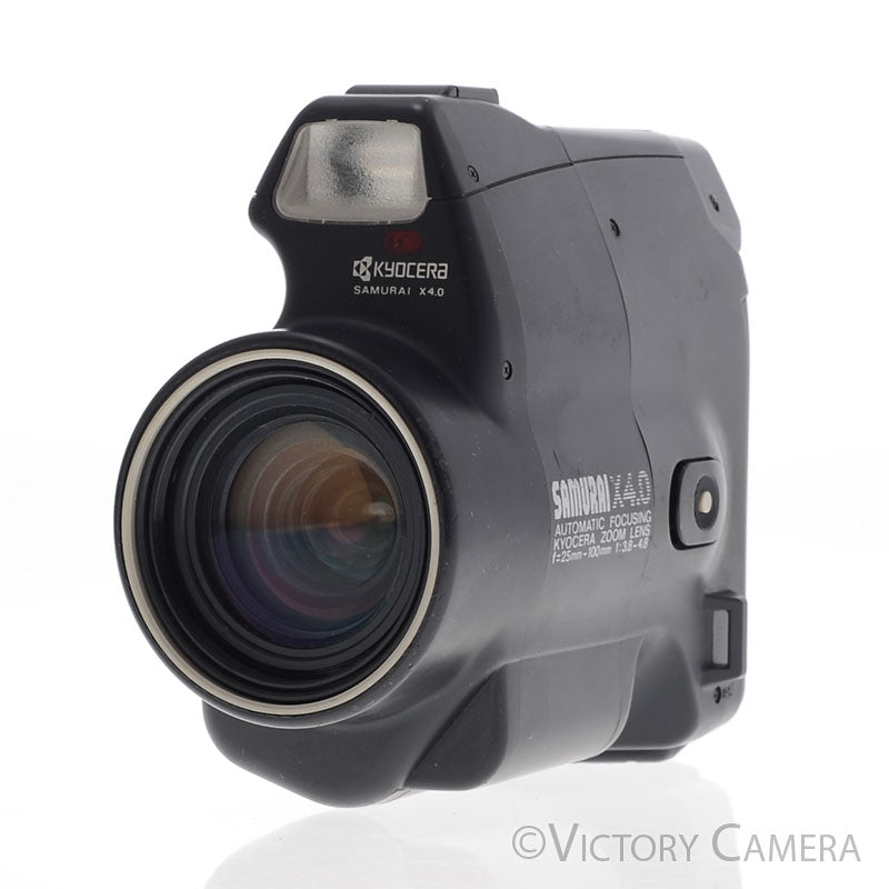 Kyocera Samurai x 4.0 35mm Half Frame Point & Shoot Camera [EXC] - Victory Camera