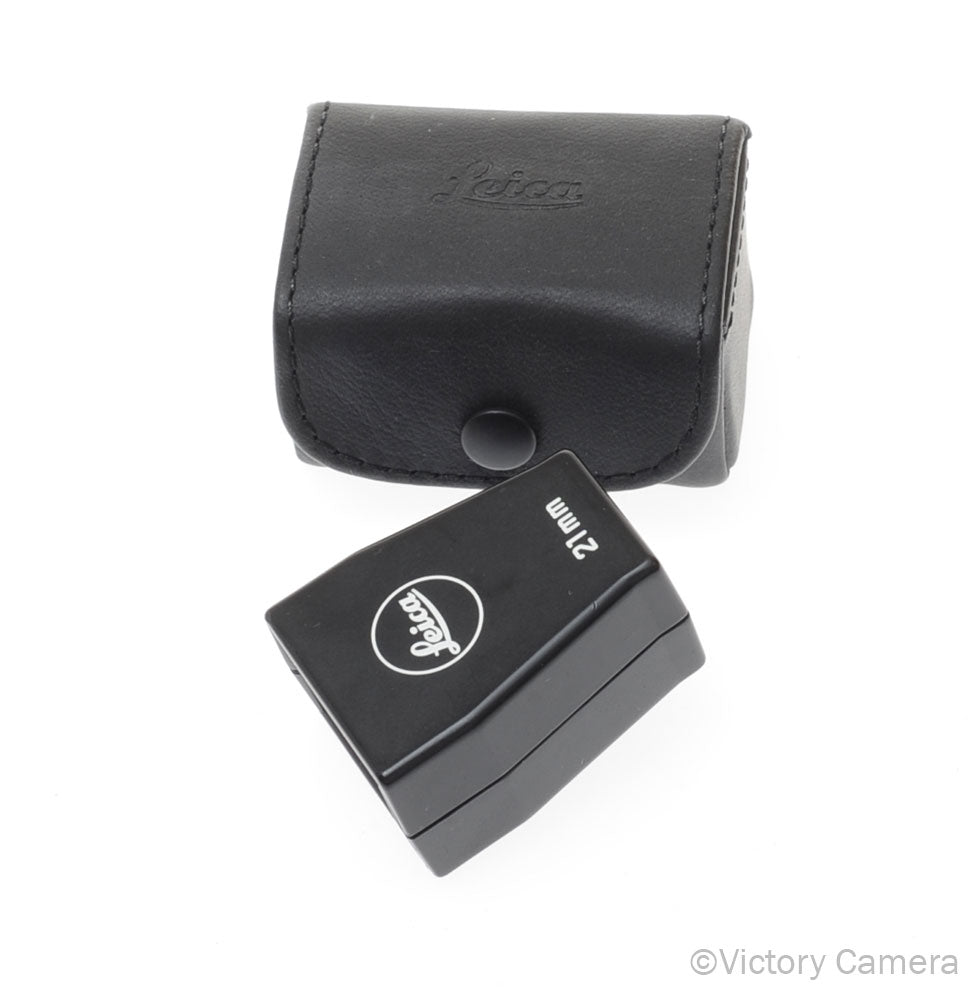 Leica 12008 21mm Black Finder Viewfinder  [EXC+] - Victory Camera