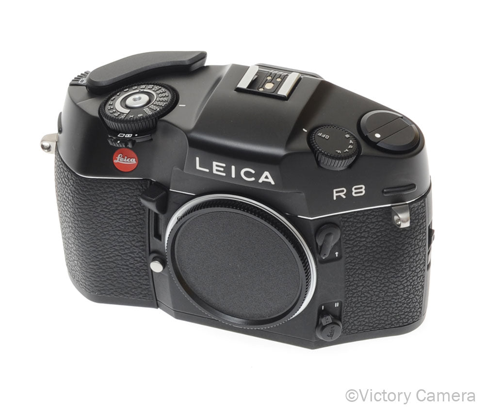 Leica R8 Black Film Camera [MINT-] - Victory Camera