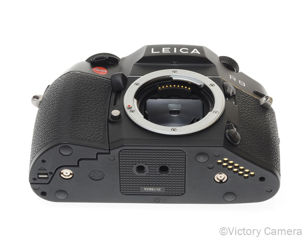 Leica R8 Black Film Camera [MINT-] - Victory Camera