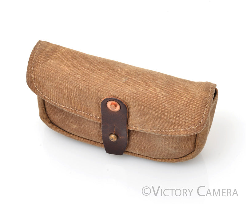 Brown Canvas 35mm 120mm  Film Case/Holder [EXC] - Victory Camera