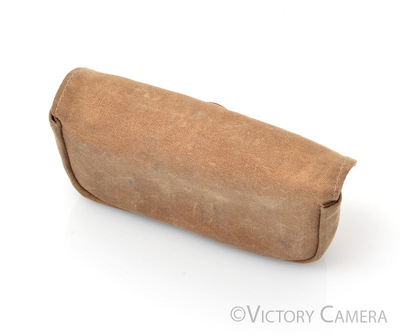 Brown Canvas 35mm 120mm  Film Case/Holder [EXC] - Victory Camera