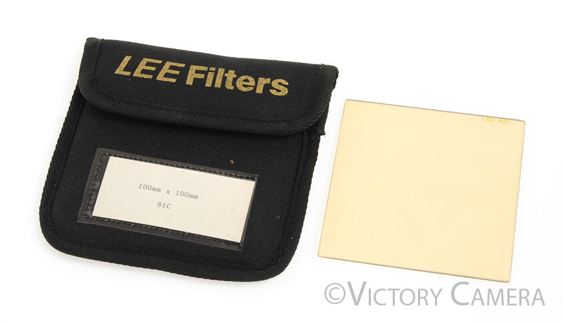 Lee 81C Warming Color Correcting Filter 100mm [EXC+] - Victory Camera