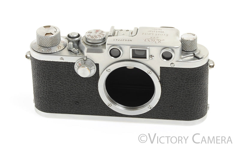 Leica IIIF Camera Body -Clean but Dim Rangefinder- [AS-IS] - Victory Camera