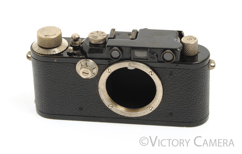 Leica iii Black 35mm Rangefinder Camera  [EXC] - Victory Camera