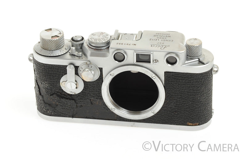 Leica IIIF Camera Color Dial Body -Good Working- [GOOD] - Victory Camera