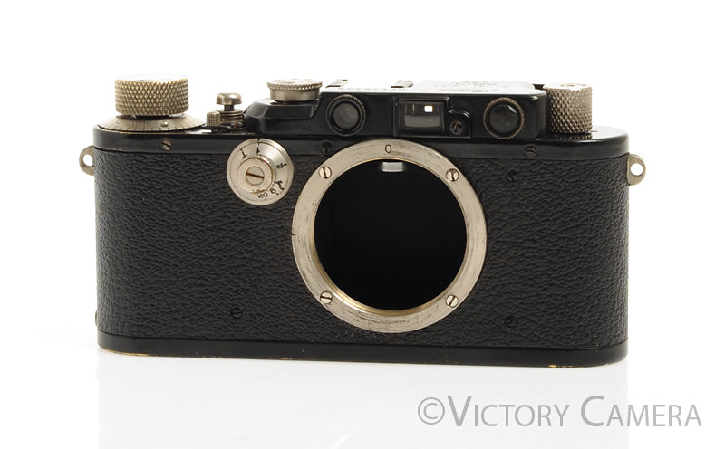 Leica iii Black 35mm Rangefinder Camera  [EXC] - Victory Camera