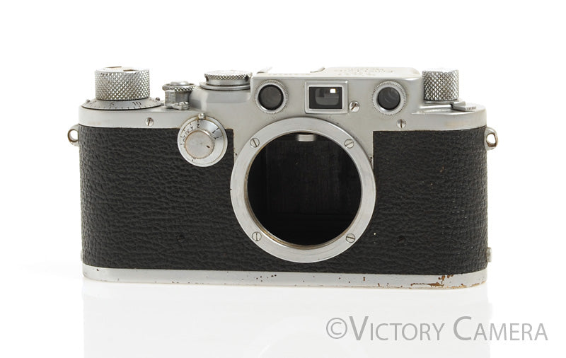 Leica IIIF Camera Color Dial Body -Good Working- [EXC-] - Victory Camera