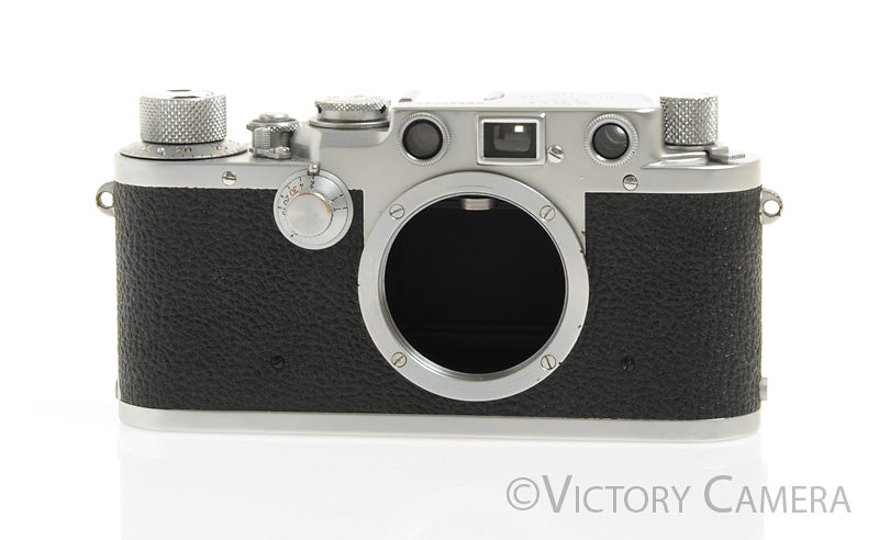 Leica IIIF Camera Body -Clean but Dim Rangefinder- [AS-IS] - Victory Camera