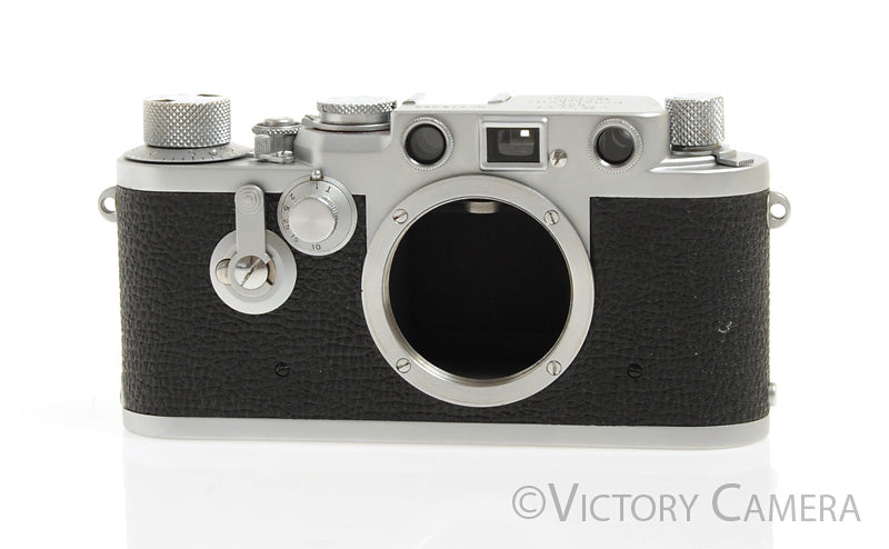 Leica IIIF Camera Color Dial Body with Self Timer [EXC] - Victory Camera