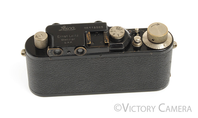 Leica iii Black 35mm Rangefinder Camera  [EXC] - Victory Camera