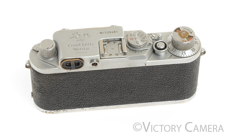 Leica IIIF Camera Color Dial Body -Good Working- [EXC-] - Victory Camera