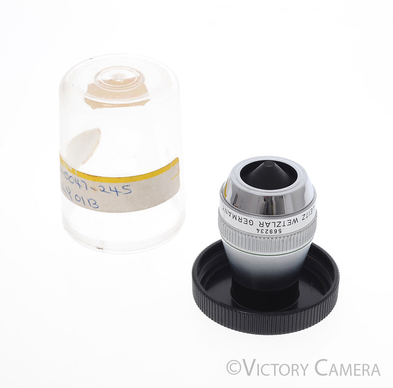 Leitz Wetzlar Microscope Objective NPL Fluotar 20X / 0.45 DF [EXC+] - Victory Camera