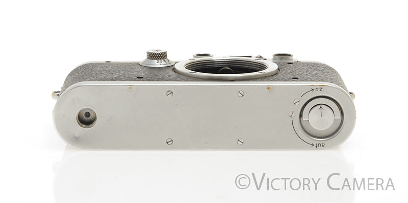 Leica IIIa 35mm Rangefinder Camera Body w/ Leather Half Case [EXC] - Victory Camera