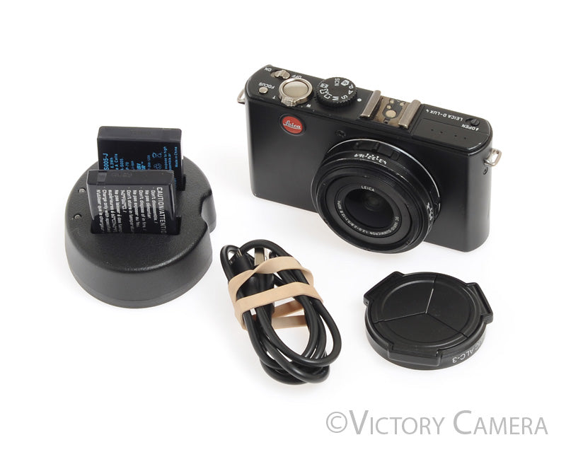 Leica D-LUX 4 10.1MP Compact Digital Camera w/ Vario-Elmarit Zoom Lens &amp; 3 Bats - Victory Camera