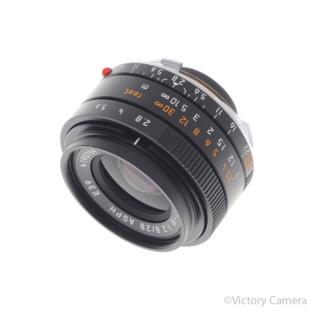 Leica Elmarit-M 28mm f2.8 ASPH 6 Bit Wide Angle Lens w/ Shade [MINT-] image 1