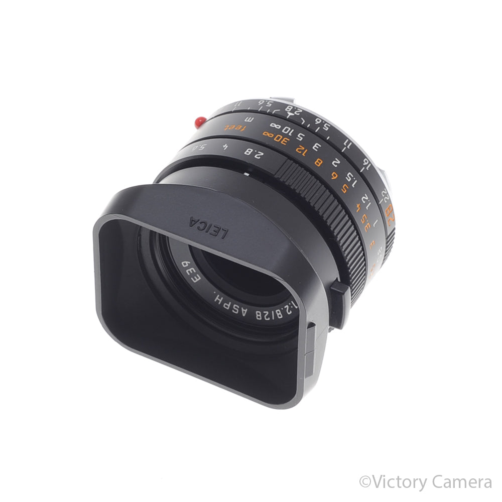 Leica Elmarit-M 28mm f2.8 ASPH 6 Bit Wide Angle Lens w/ Shade [MINT-] image 5