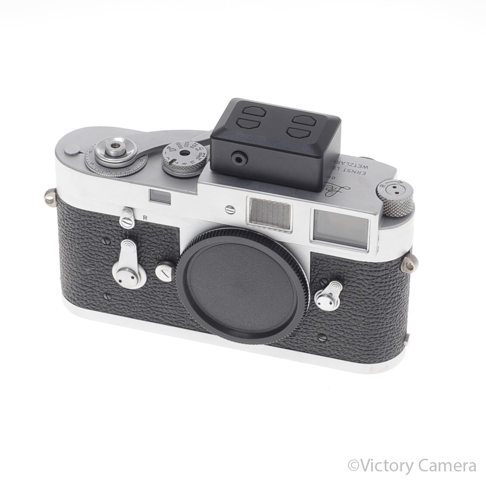 Leica M2 Classic Chrome 35mm Rangefinder Camera Body w/ KEKS [EXC-] image 6