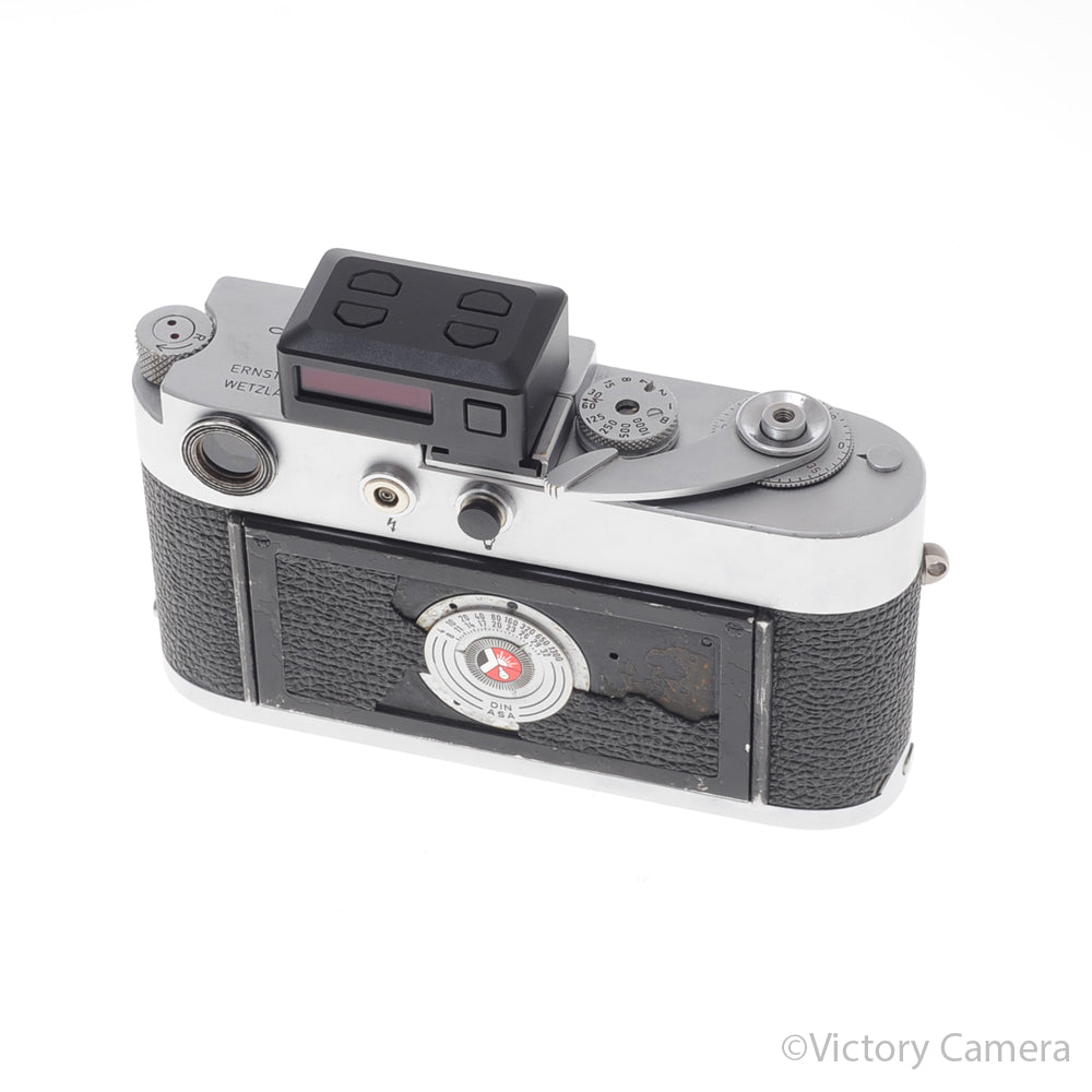 Leica M2 Classic Chrome 35mm Rangefinder Camera Body w/ KEKS [EXC-]