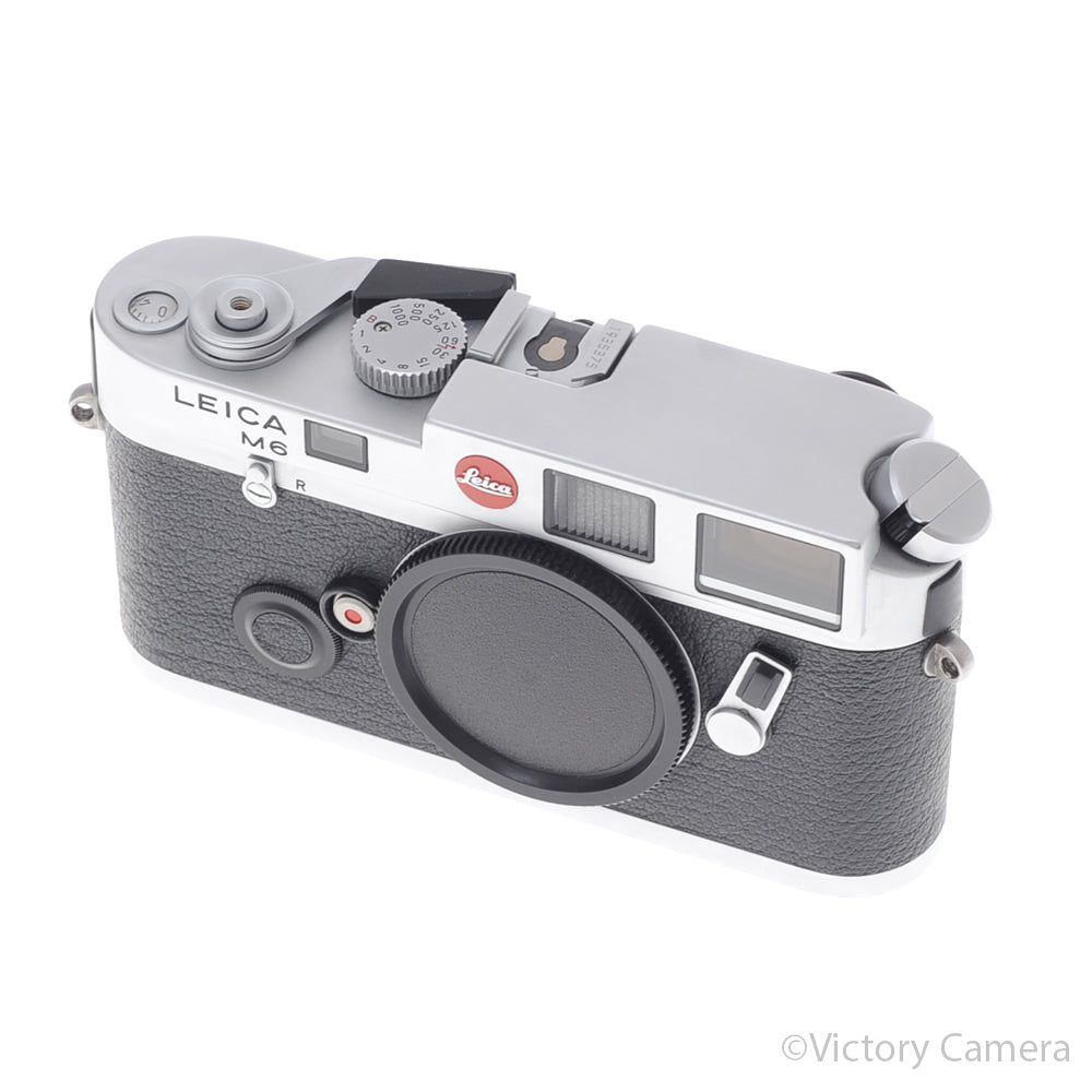 Leica M6 Classic Chrome 35mm Rangefinder Camera Body [EXC+] - Victory Camera
