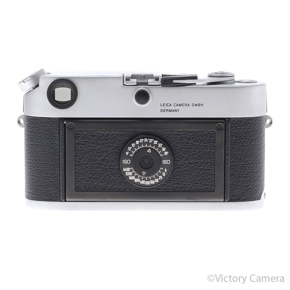 Leica M6 Classic Chrome 35mm Rangefinder Camera Body [EXC+] - Victory Camera